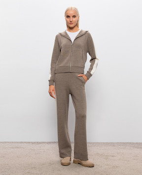 Fusalp NYMIRA beige wool sweatpants K1505