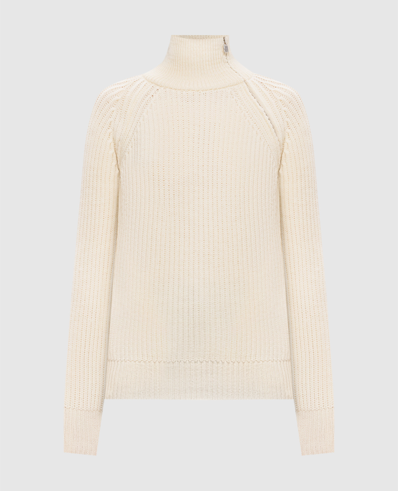 Ivory wool sweater Giuseppe Di Morabito Milano