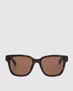 Bottega Veneta Brown tortoiseshell sunglasses 861364V2Q30