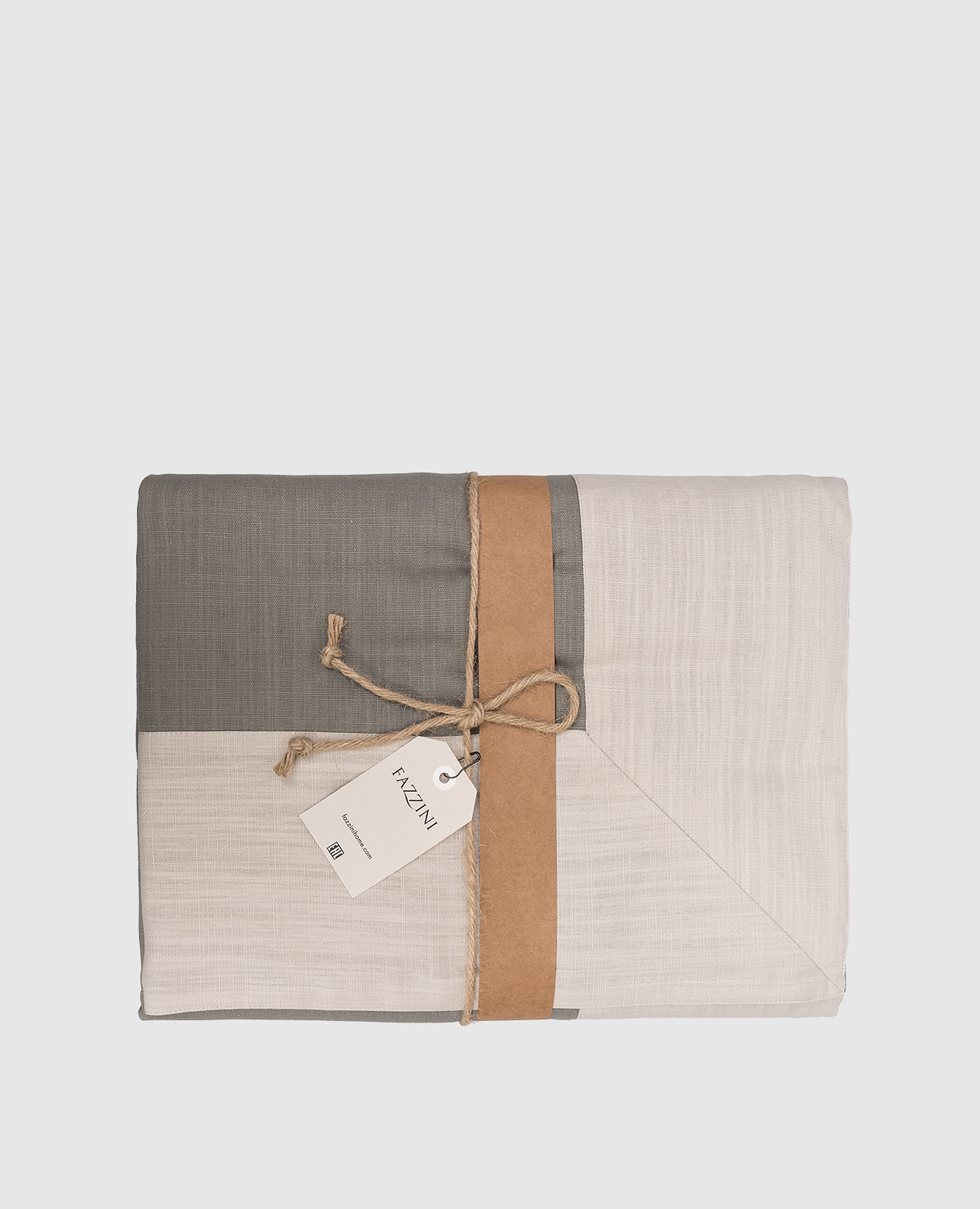 

Tablecloth khaki CORNICI Fazzini