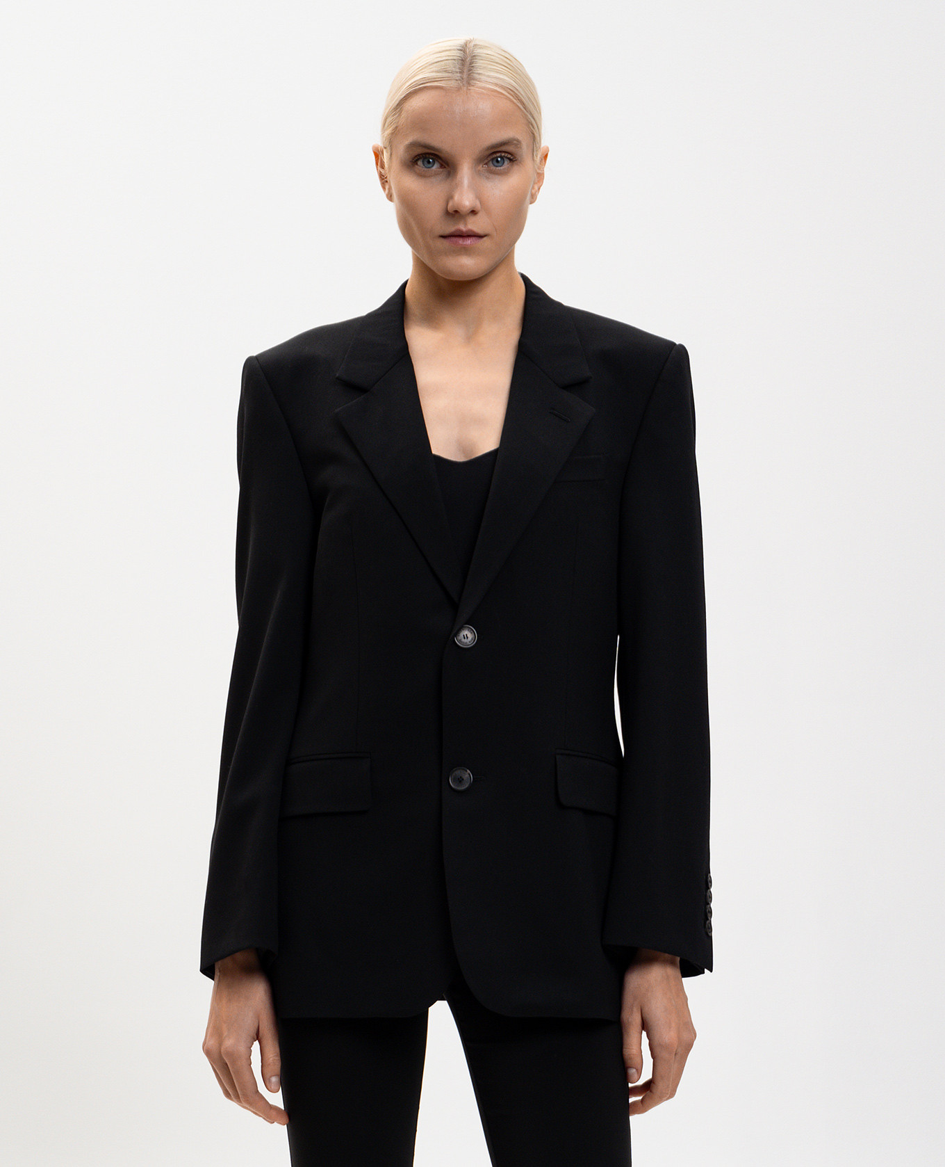 

Black wool jacket Balenciaga