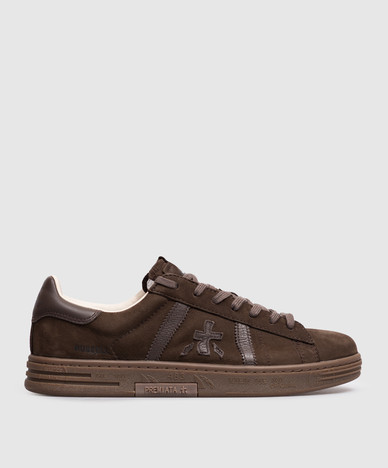 Brown RUSSELL nubuck sneakers