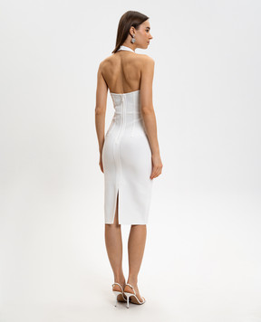 Herve Leger White dress WILLA 46HLT8551227