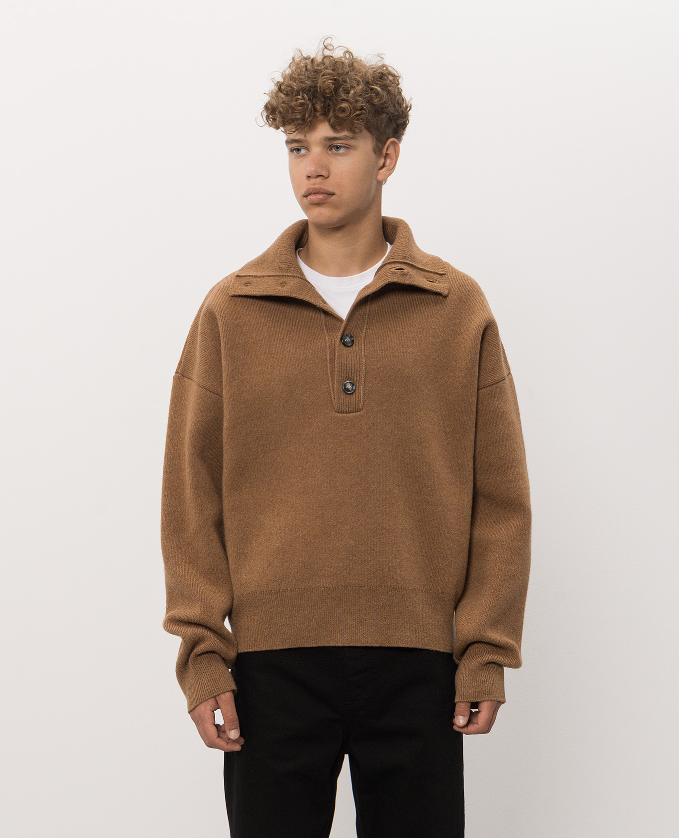 Brown sweater Ami Paris 3