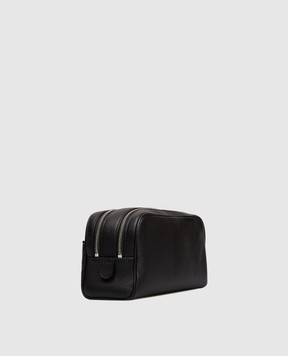 Serapian Black leather vanity case SRCCHMML622626Y001