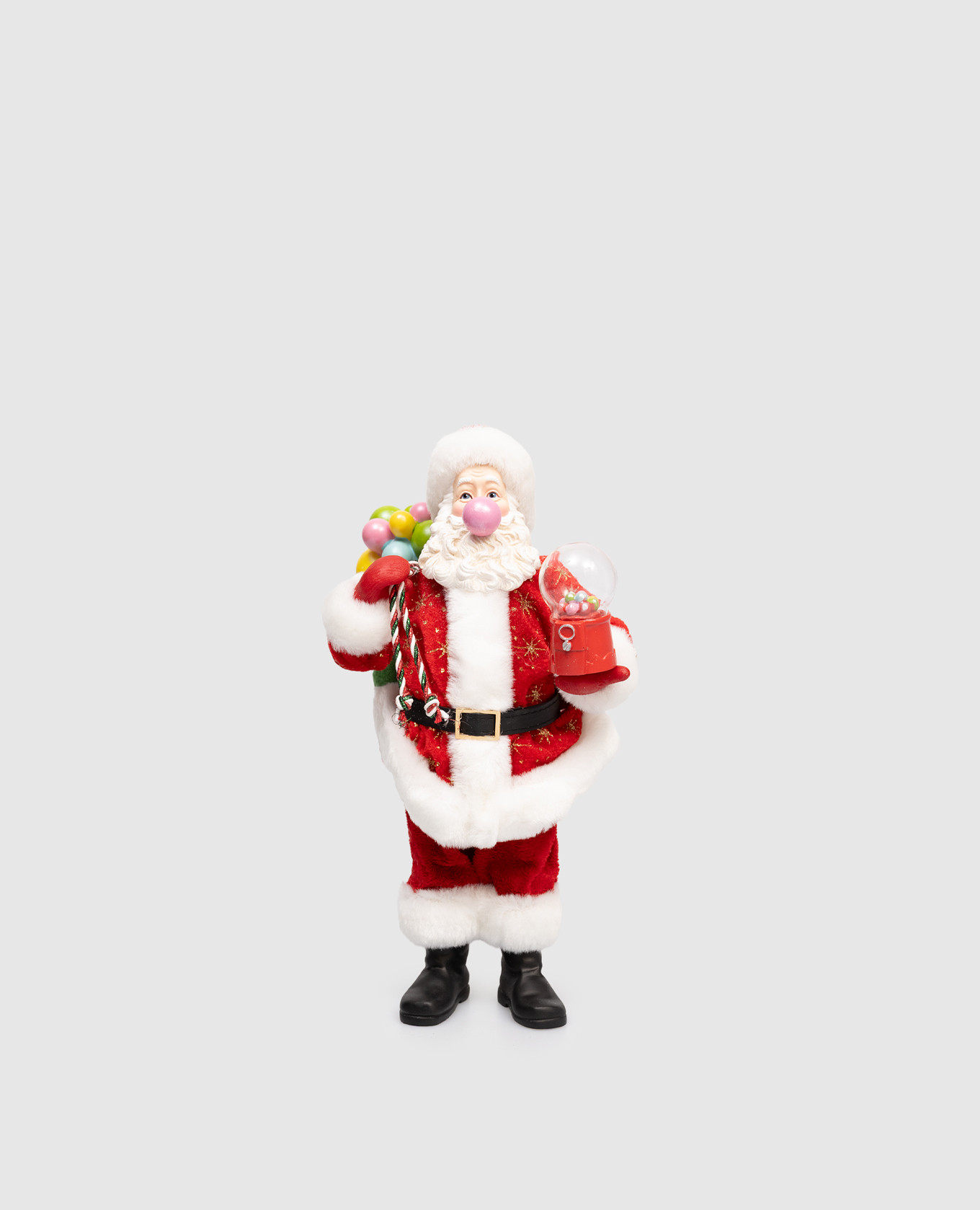 

Bubblerum Santa figurine Kurt Adler, White