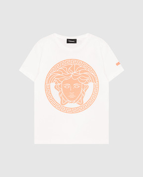 Versace Children's white T-shirt with print 10183421A16957