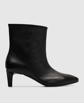 Officine Creative Black leather ankle boots SUZY SUZY002