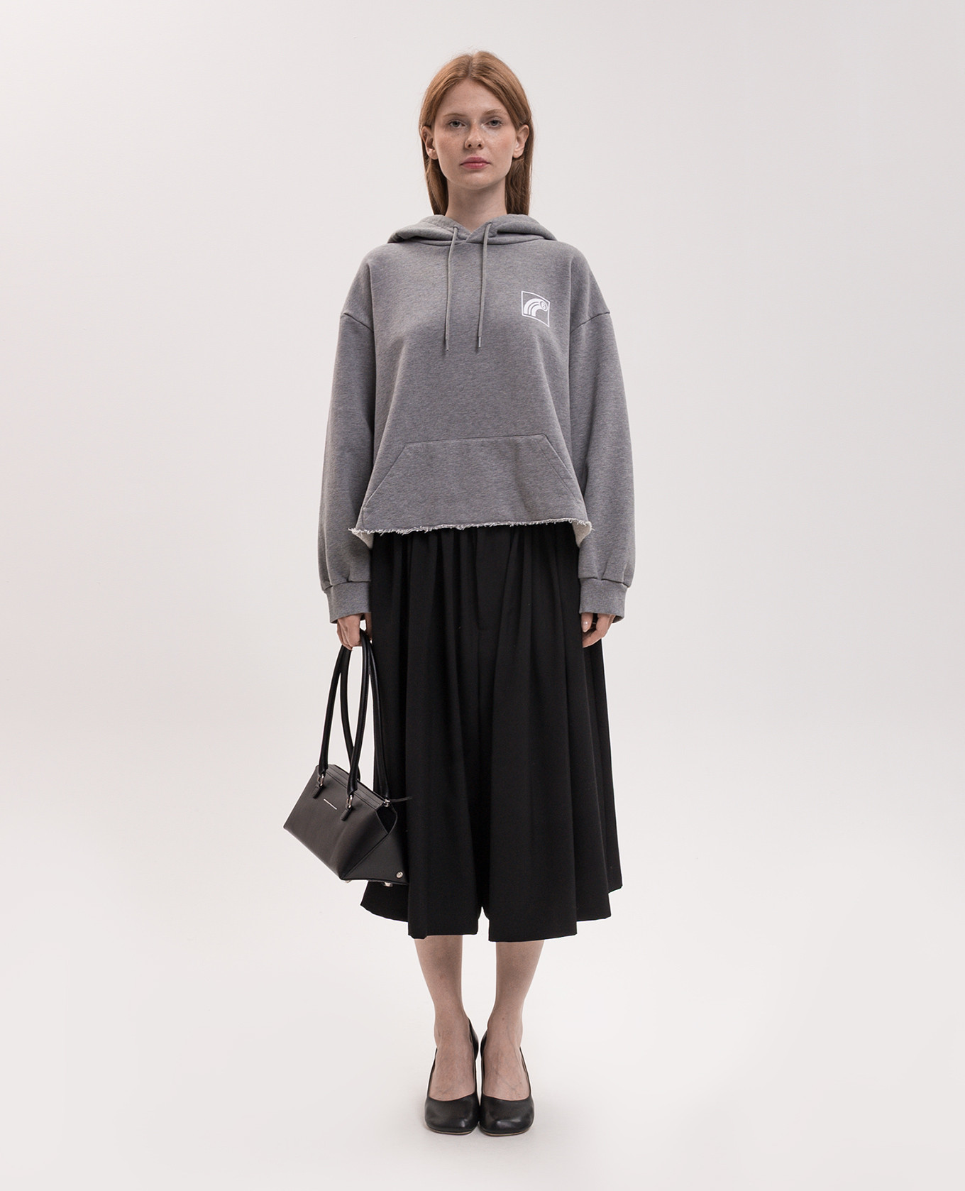 Black culottes with wool Maison Margiela MM6 2