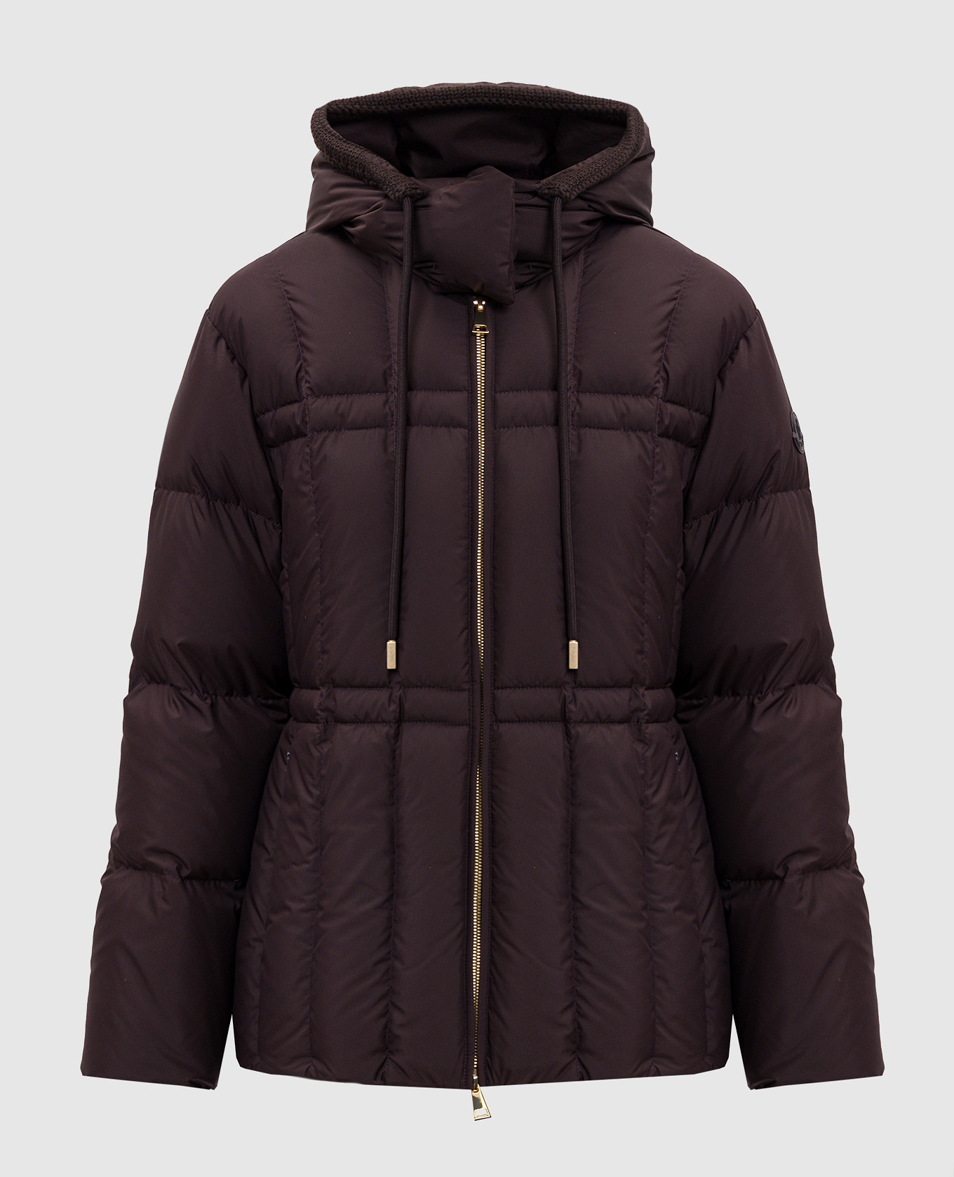 

Burgundy down jacket Estom Moncler