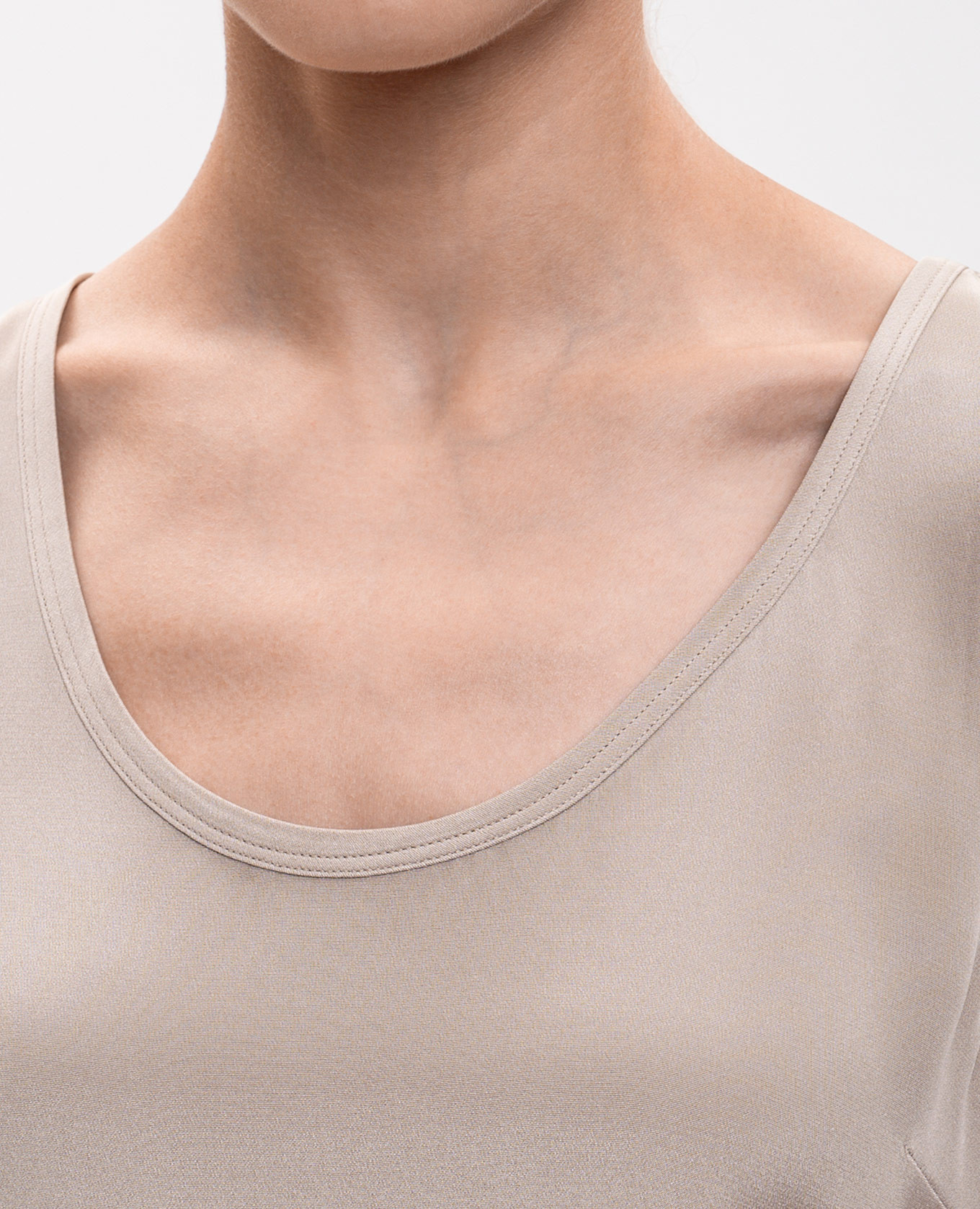 Beige PAVIDO silk top Max Mara 4