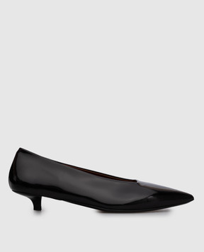 Marsell Black leather glossy shoes Spino MW8730P041