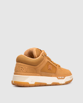 AMIRI Brown combination sneakers MA-1 AMFOSR1173