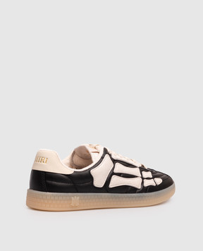AMIRI Pacific Football Black Leather Sneakers AMSNSN1098