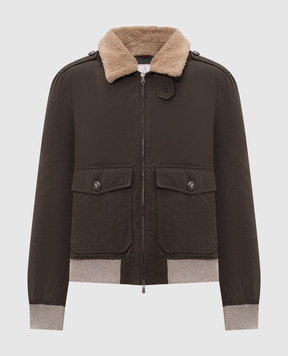 Brunello Cucinelli Brown jacket MG5456003