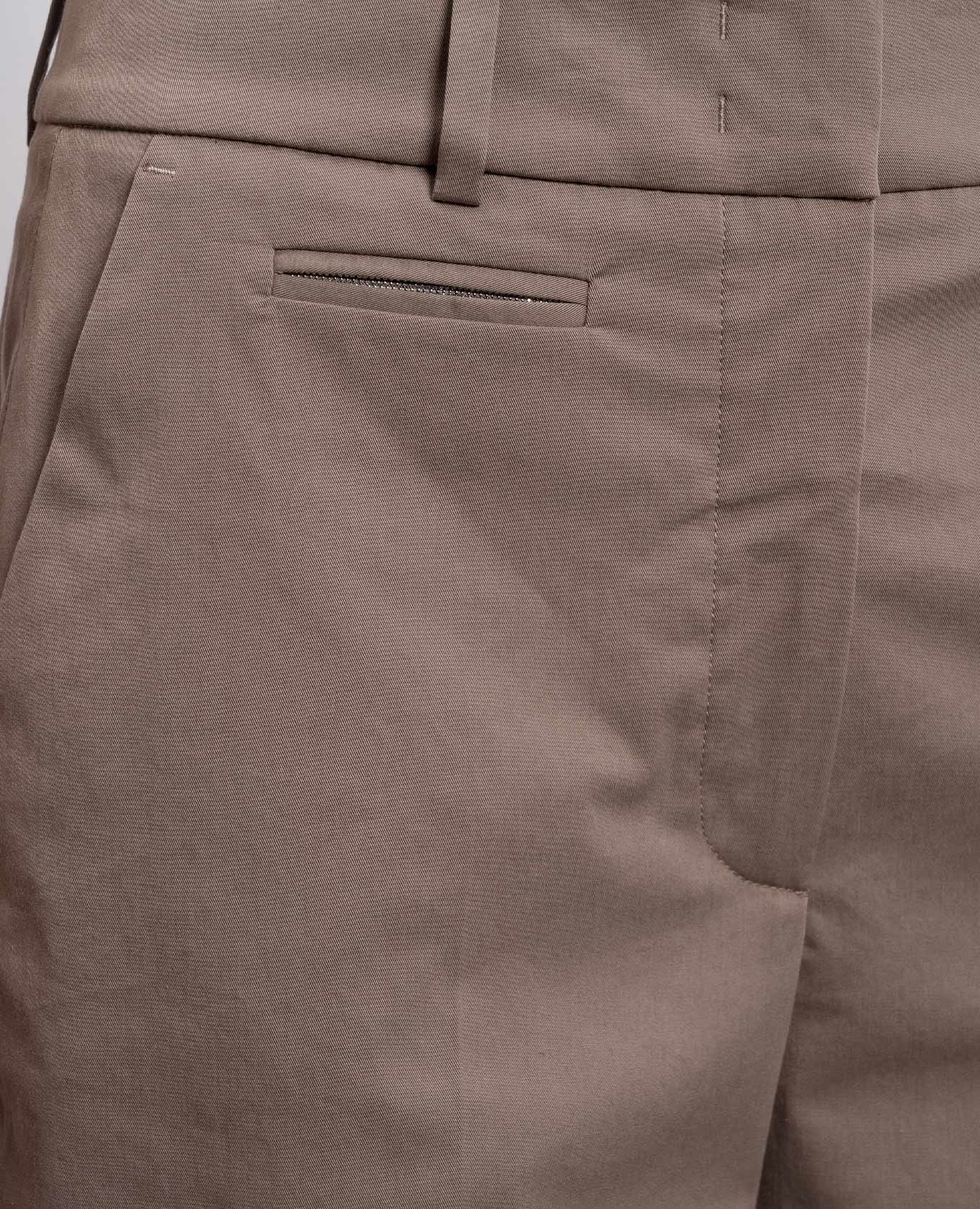 

Brown pants with chain Peserico