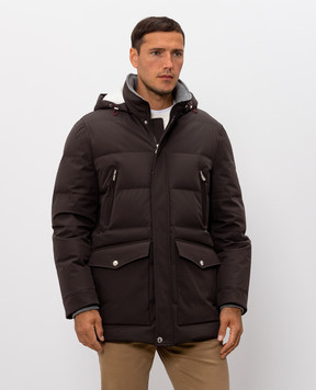 Brunello Cucinelli Brown down jacket MV4061823