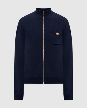 Versace Blue cashmere sports jacket 10187181A12912