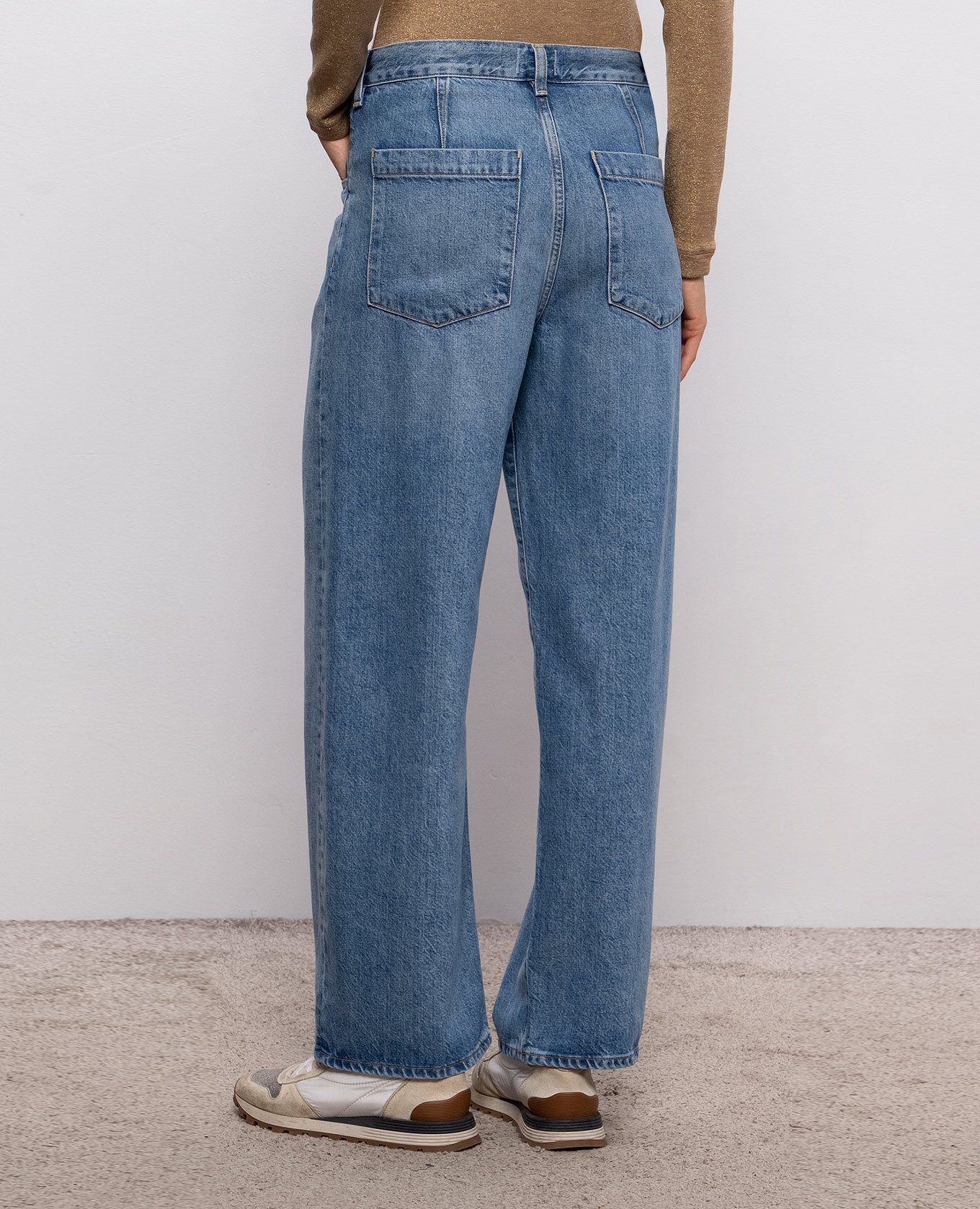 Velha blue jeans with logo patch CITIZENS OF HUMANITY 4