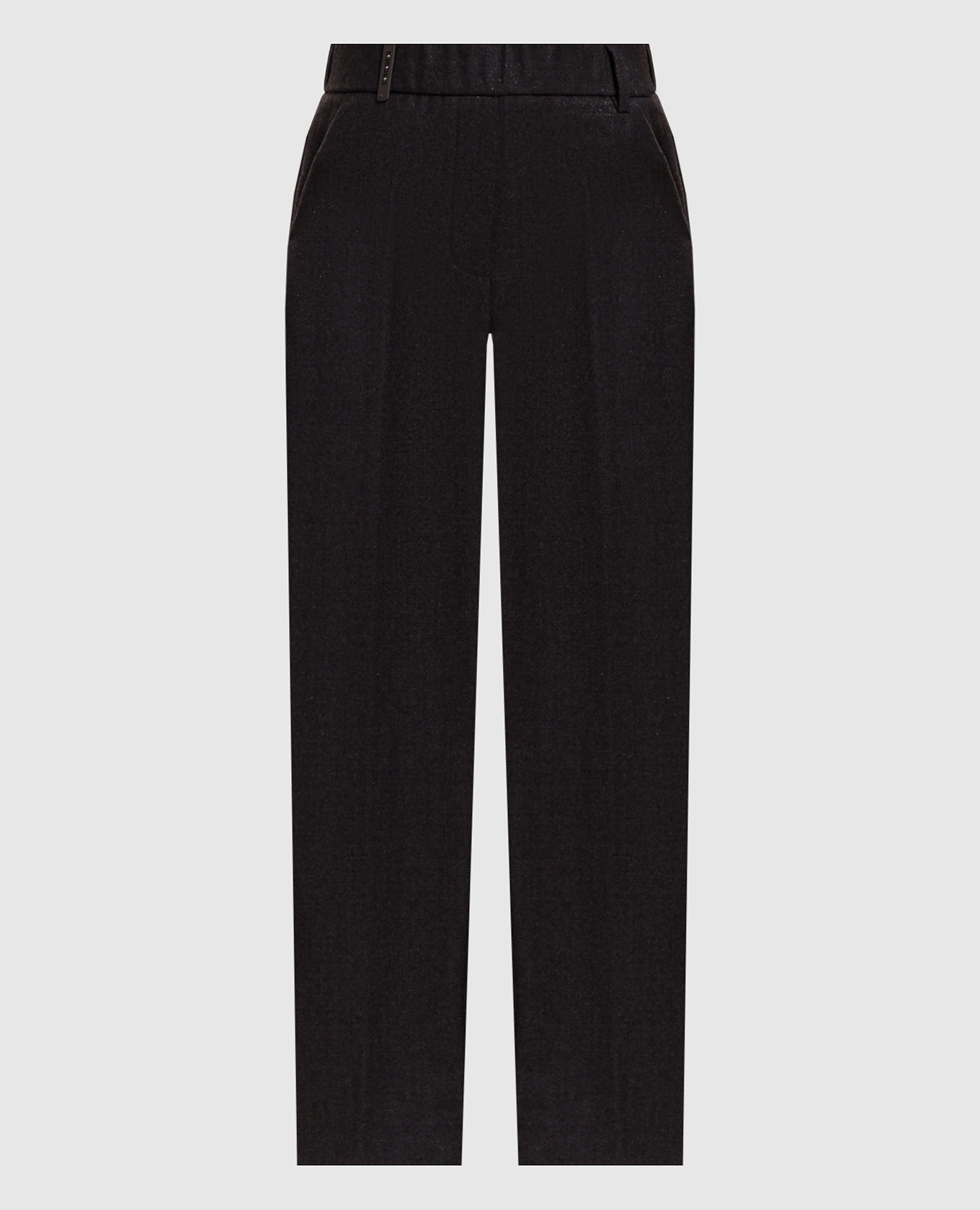 Brown wool pants