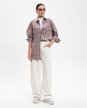 Babe Pay Pls Checkered shirt 11099095316