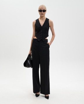Vetements Black wool pants ME76TP026B