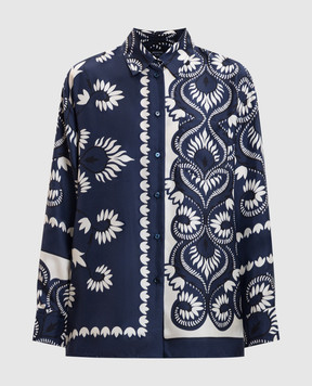Max Mara Weekend Blue silk blouse WKDLASTRA WKDLASTRA