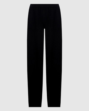Simonetta Ravizza Kiki black cashmere pants F06KN111T10JA