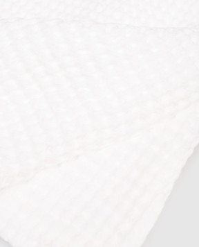 L'appartement White waffle towel MODALWAFFLETOWEL