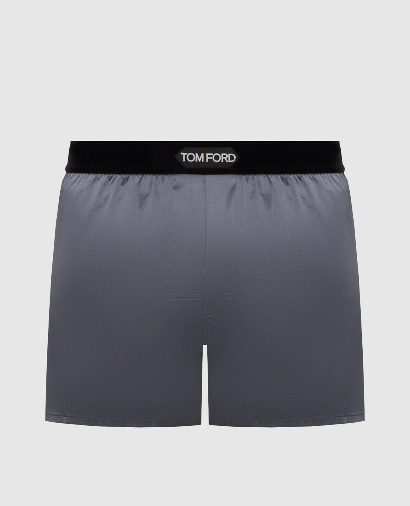 

Grey silk boxer briefs Tom Ford