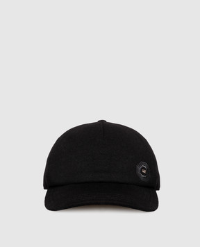 Stefano Ricci Black cashmere cap MCV530016EC0001T