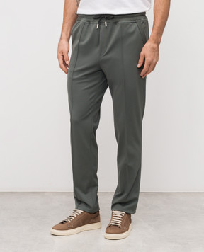 MooRER Crispin green sweatpants CRISPINPANTALONEJ