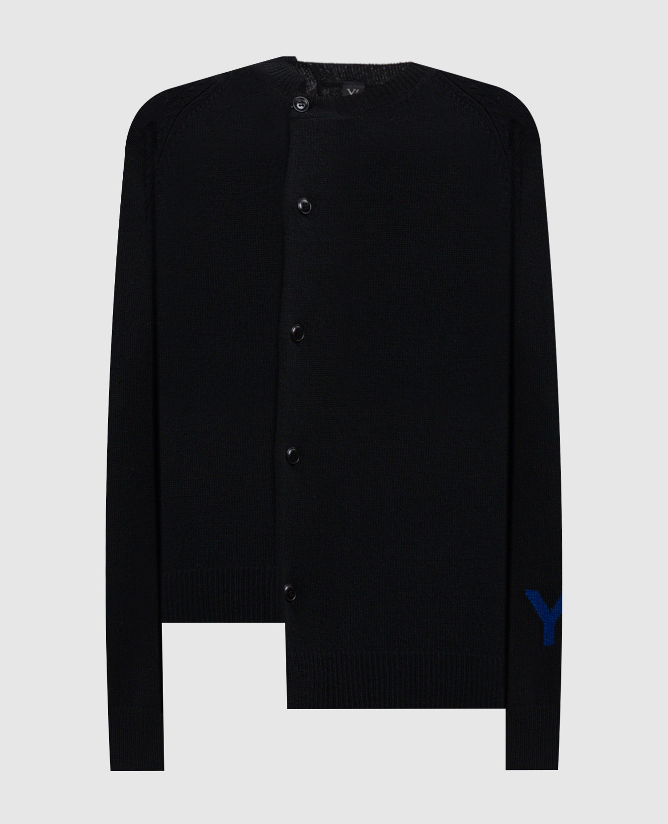 

Black wool cardigan Y`S Yamamoto