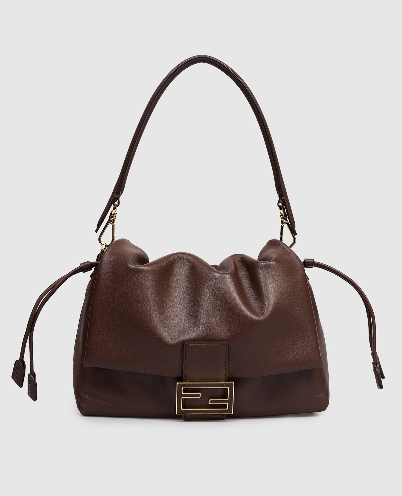 Mamma Baguette brown leather bag