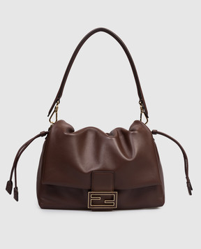 Fendi Mamma Baguette brown leather bag 8BR833AQ0D