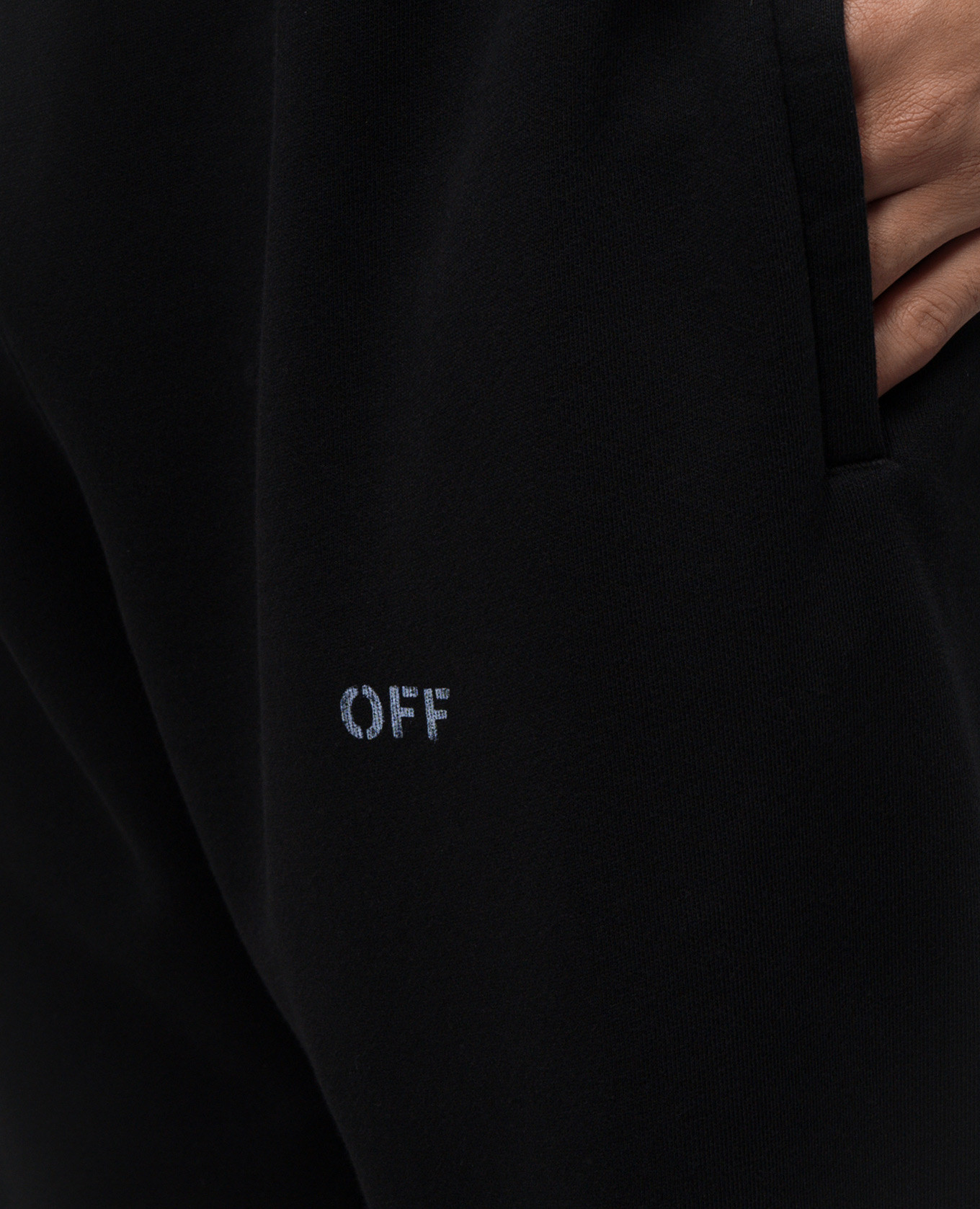 

Black joggers with logo Off-White