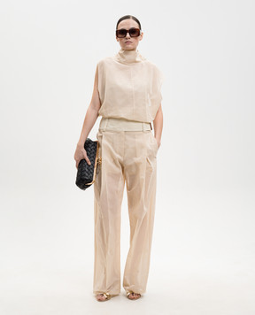 Max Mara Sportmax Beige pants FERITO SPSFERITO