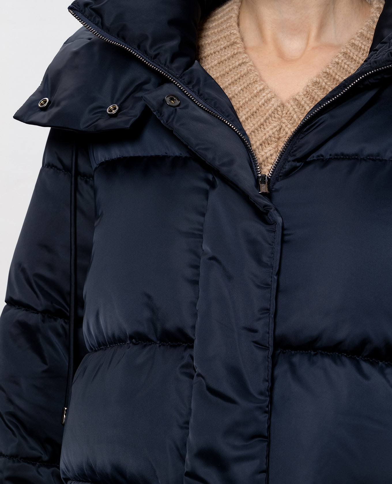 Blue down jacket Peserico 5