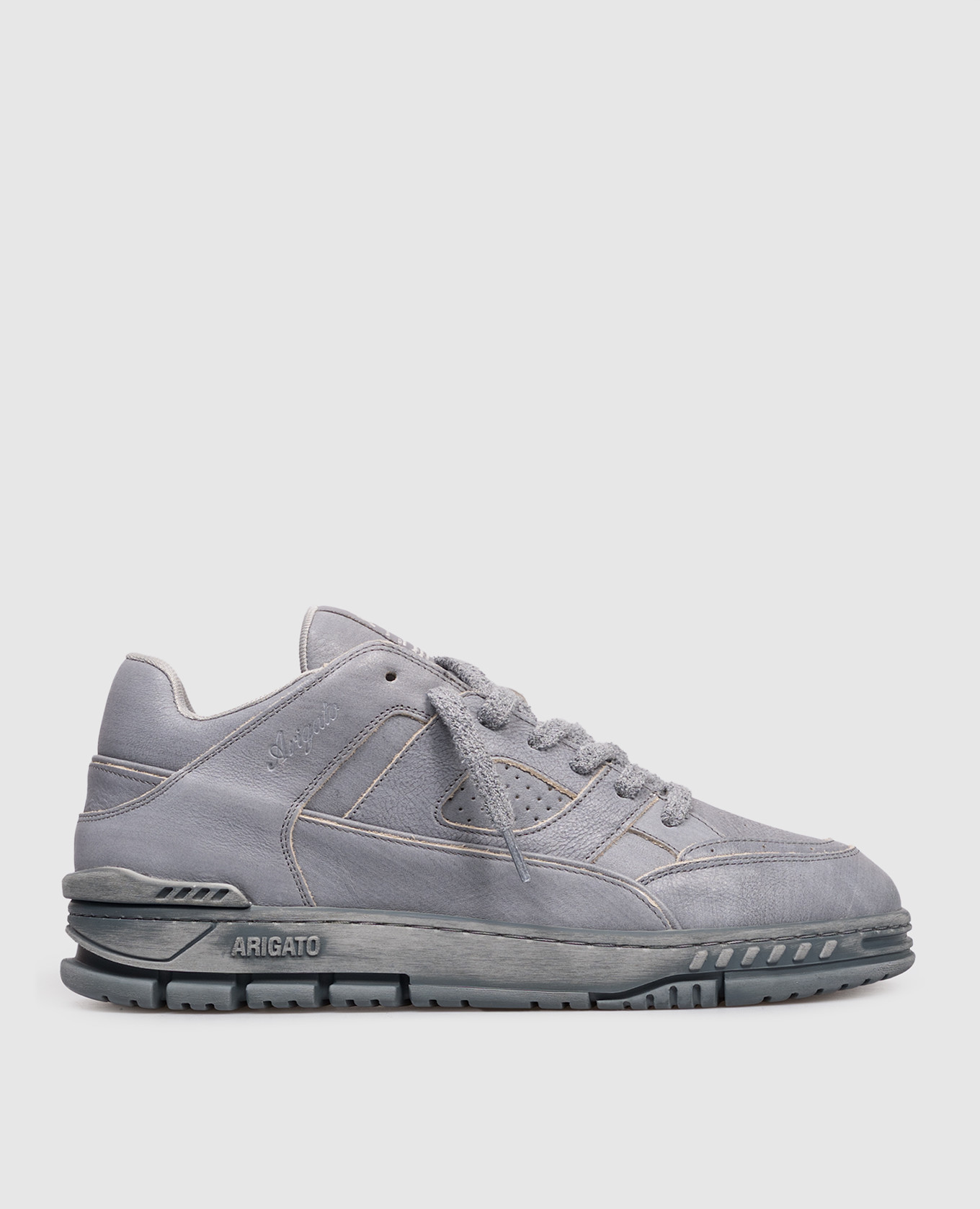 

Grey leather Area Lo sneakers Axel Arigato