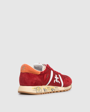 Premiata Red LUCYD combination sneakers LUCYD018142