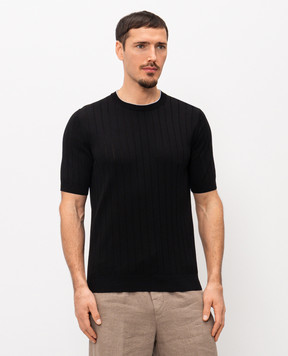 Peserico Black T-shirt R59491F189173R