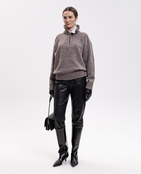 Magda Butrym Brown wool sweater KNITWEAR29JUMPER361926