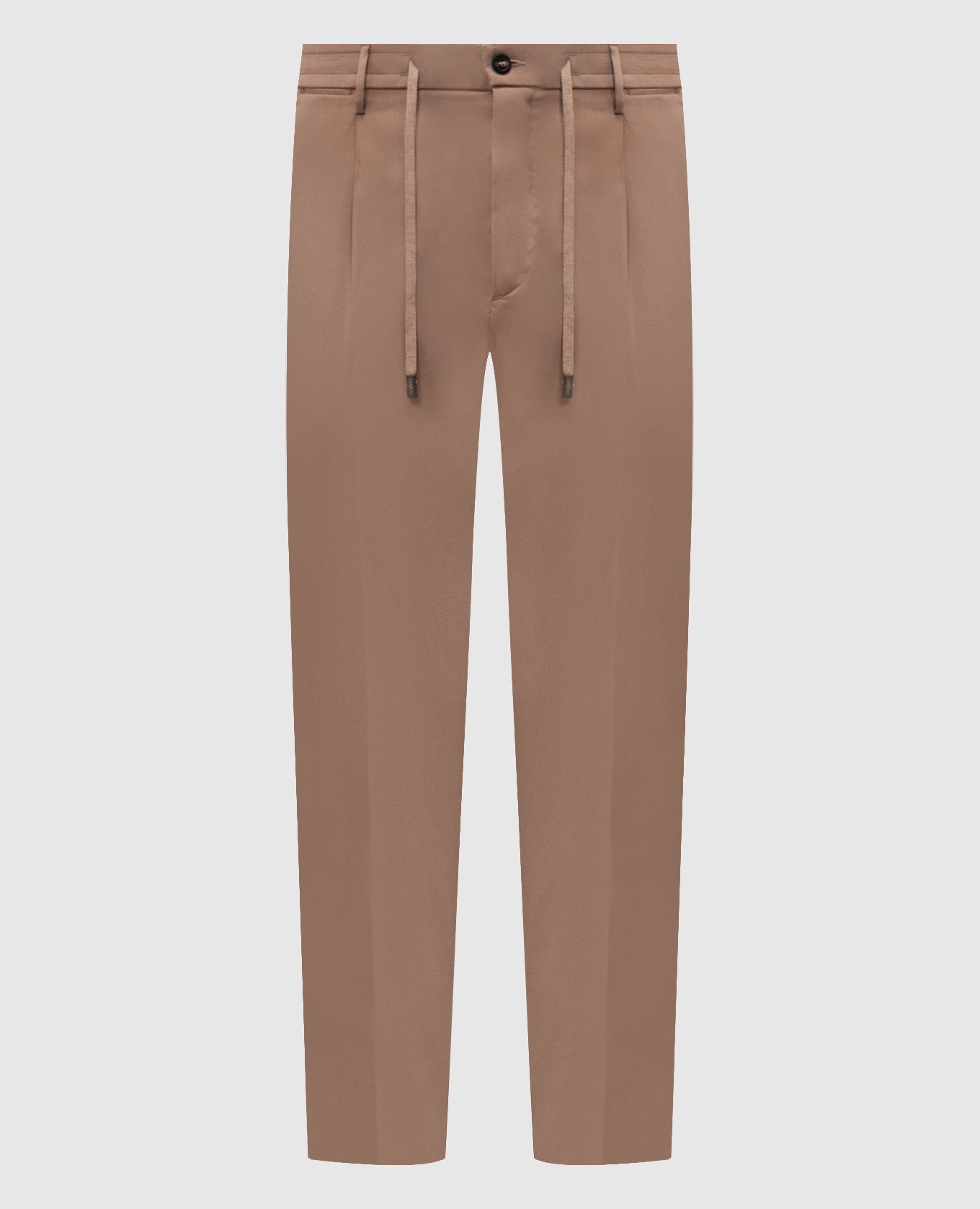 Brown wool pants