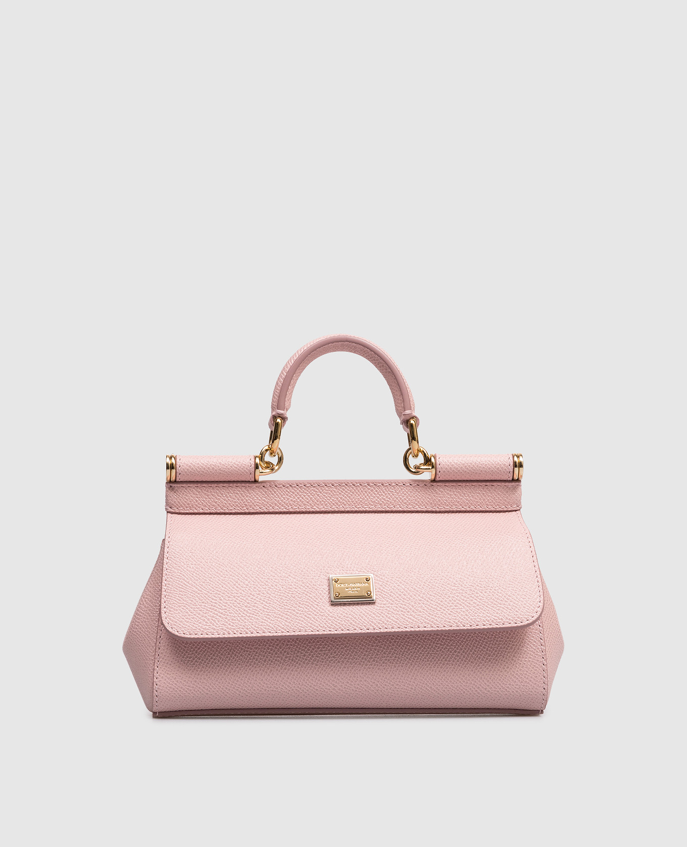 

Pink Sicily mini leather bag Dolce&Gabbana