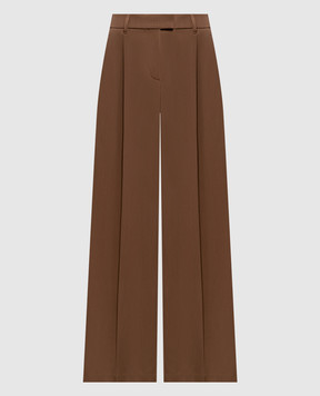 Brunello Cucinelli Brown wool pants MP548P8884