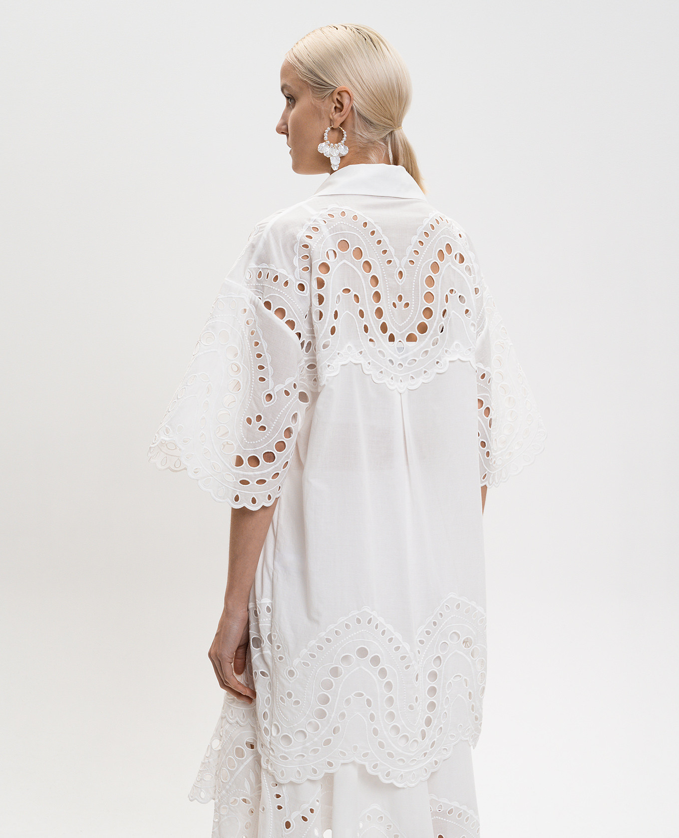 

White elongated blouse Tao Charo Ruiz