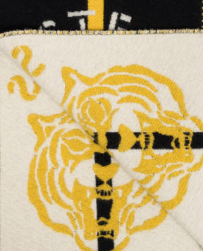 Fendi 5 Sisters Reversible Wool and Cashmere Scarf FXT195B1V5