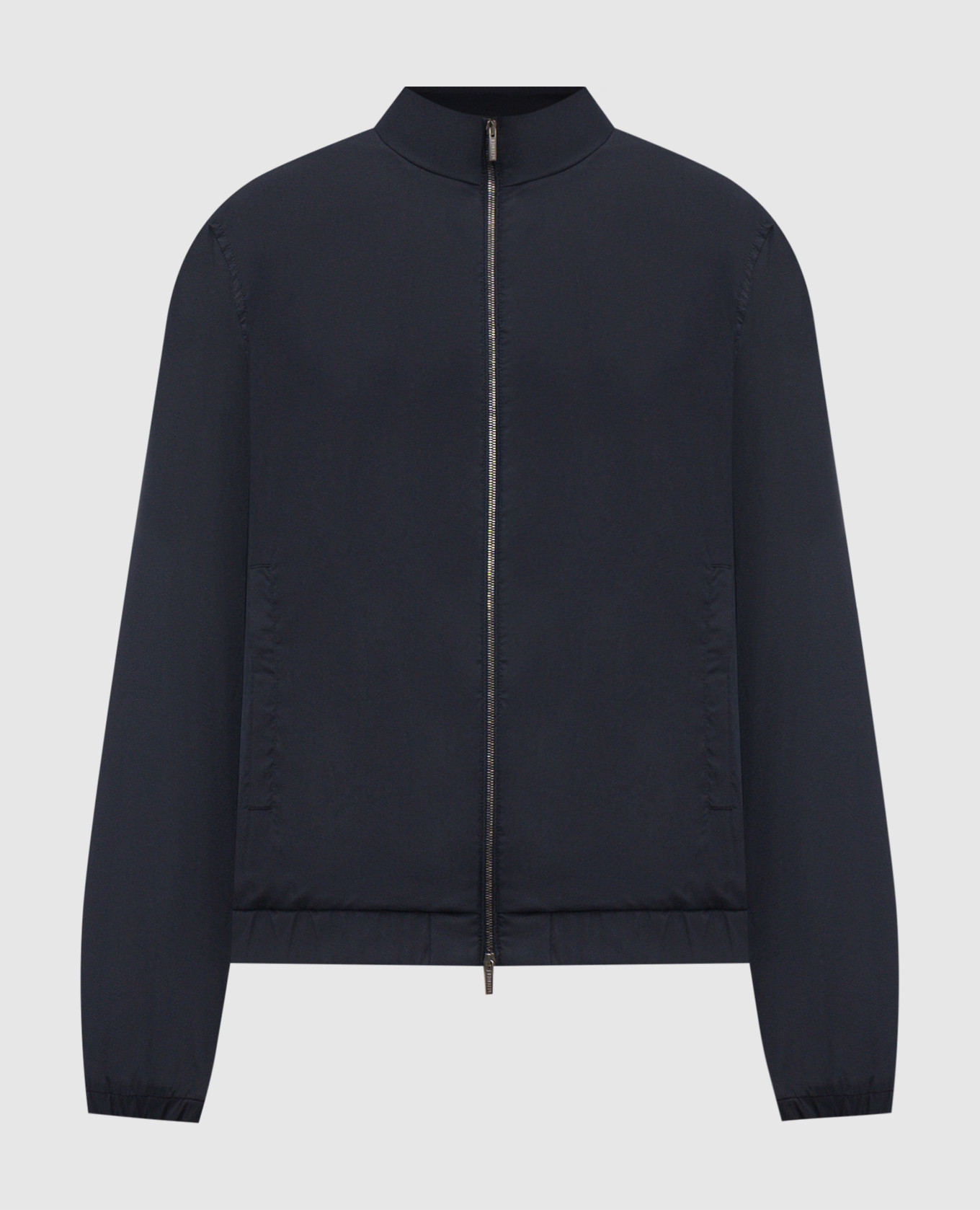 

Blue jacket with logo Peserico