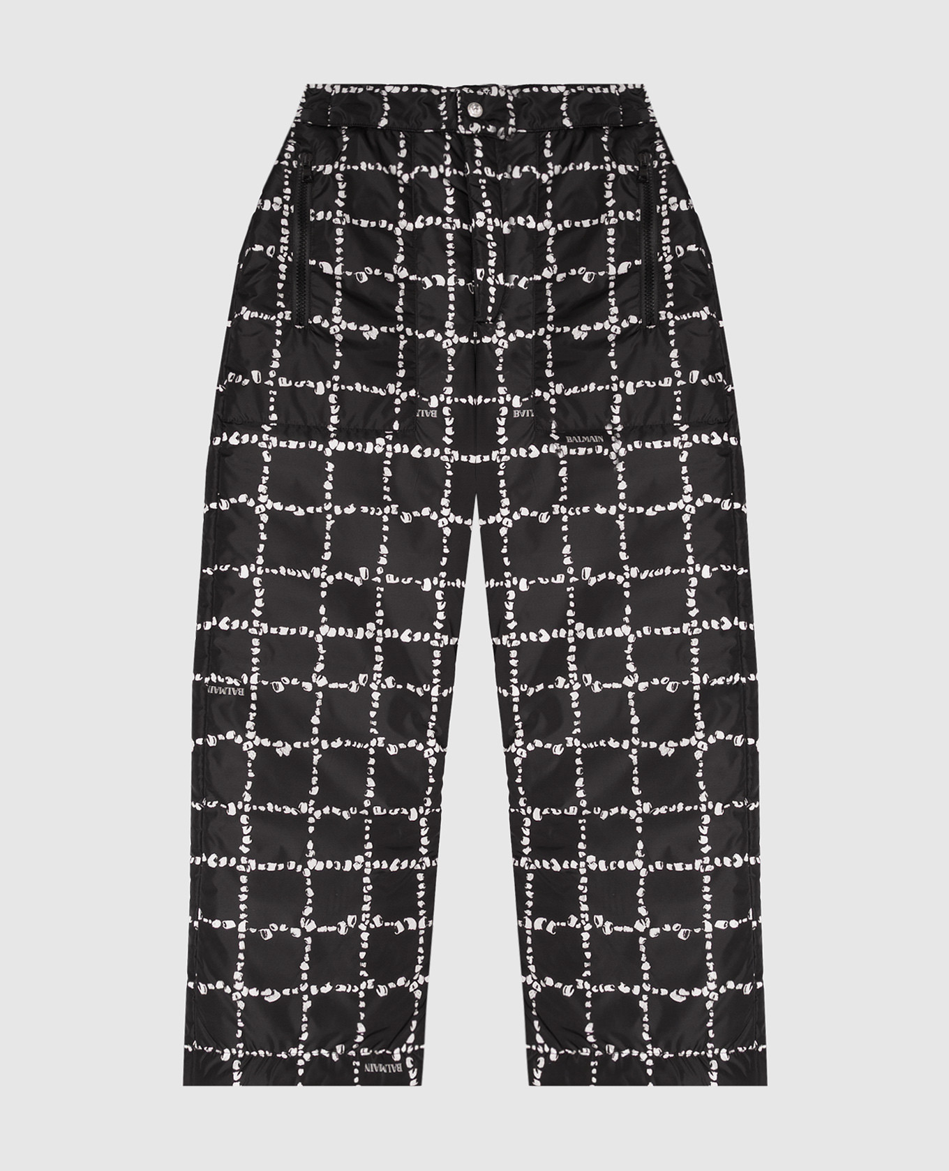 Children's black ski pants Balmain