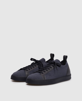 Doucal's Blue combination sneakers DU3381SPENPZ830